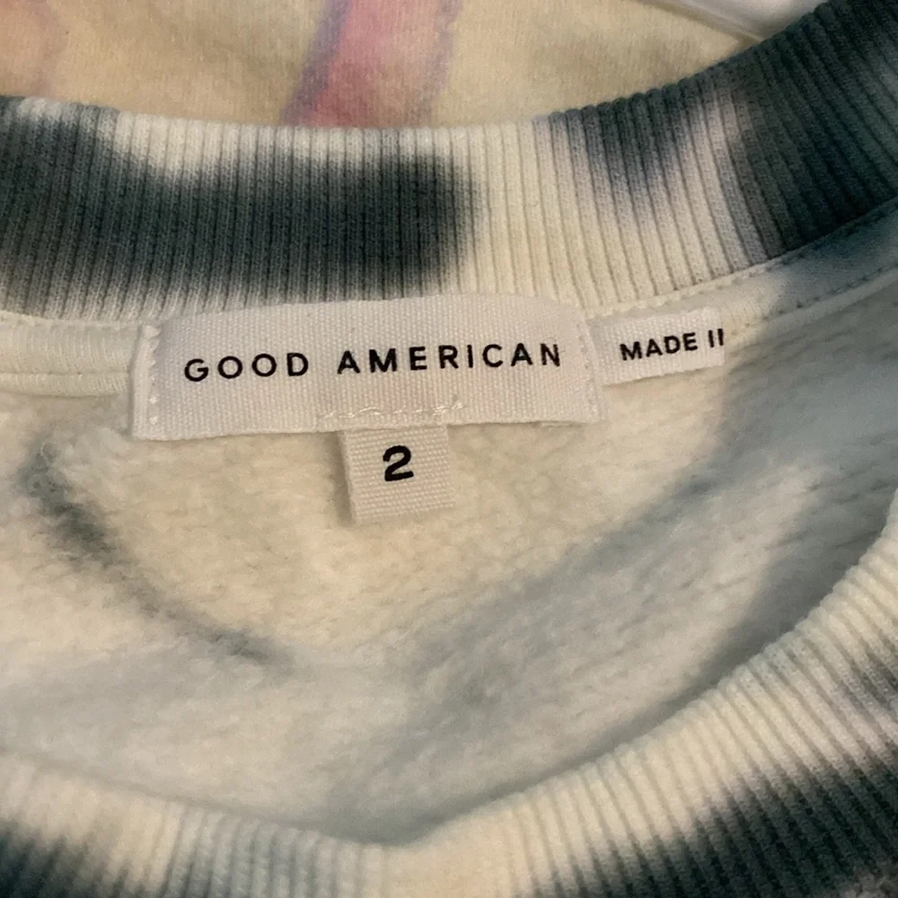 NWOT Good American | Tie Dye Sweatshirt - Size 2 (M)